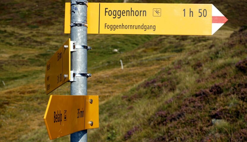 Hike Fly Belalp Foggenhorn