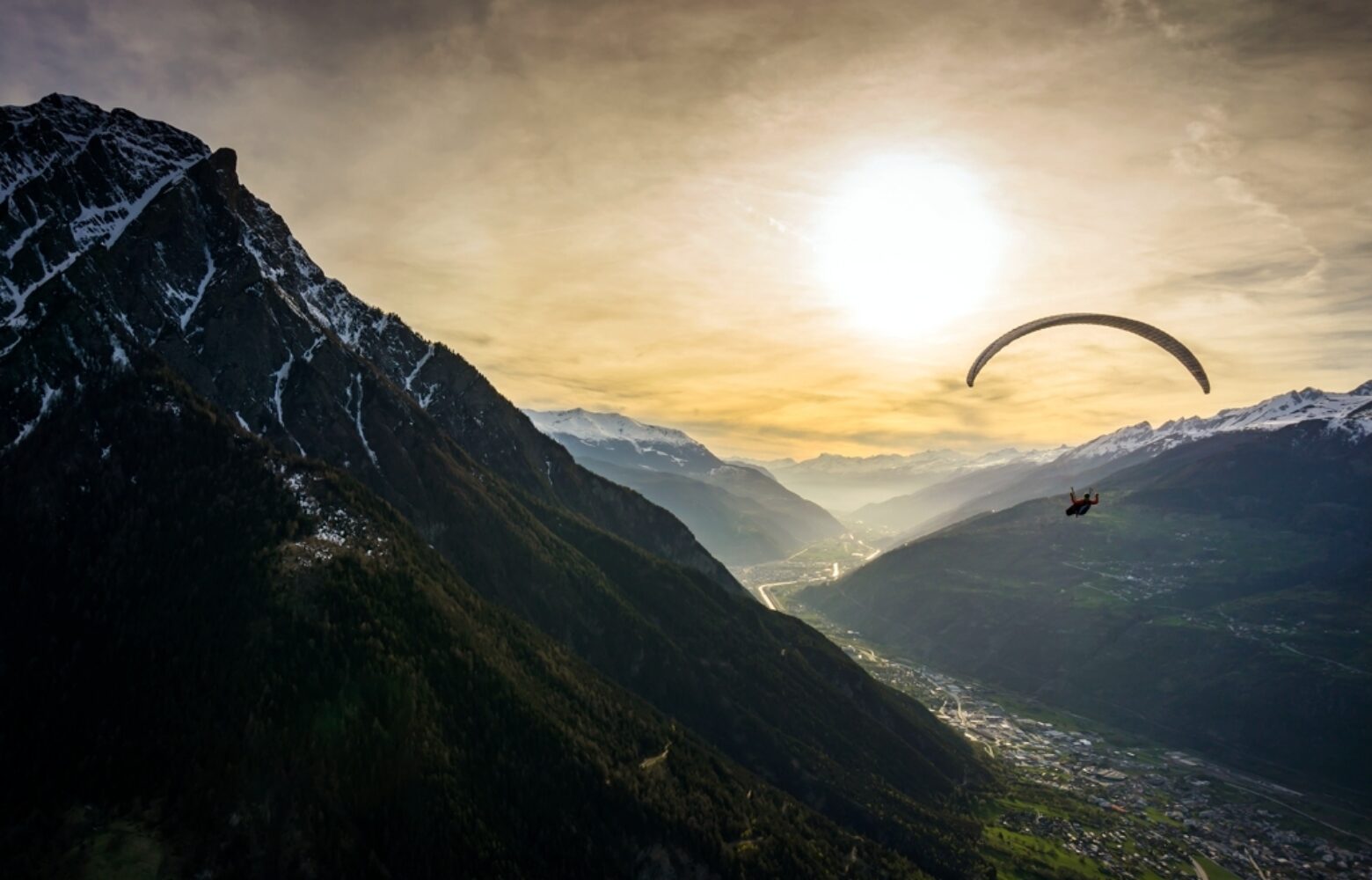 Abendflug Rosswald
