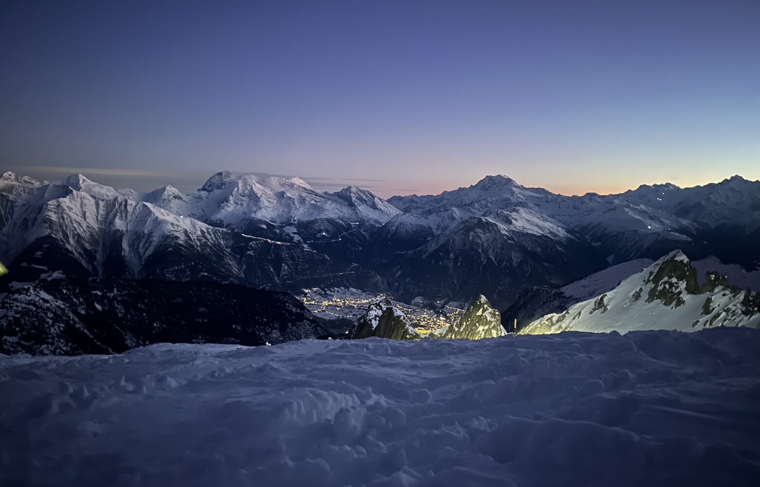 Gleitschirm Nachtflug Belalp