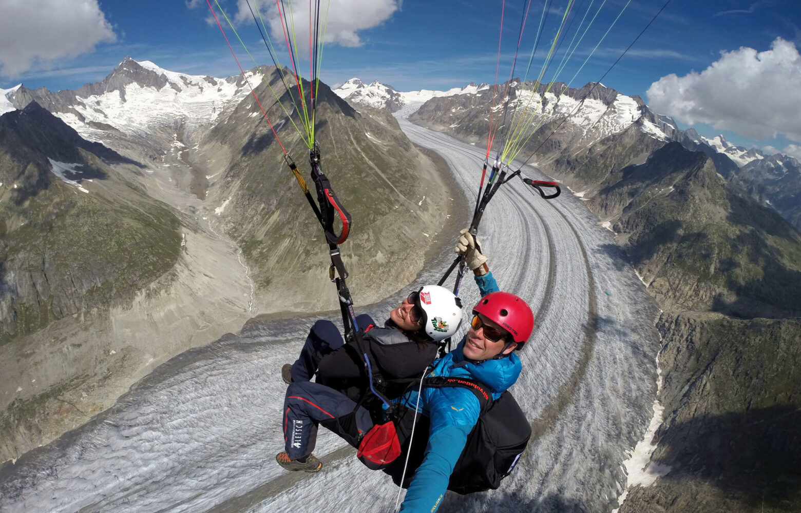 Streckenflug Aletscharena