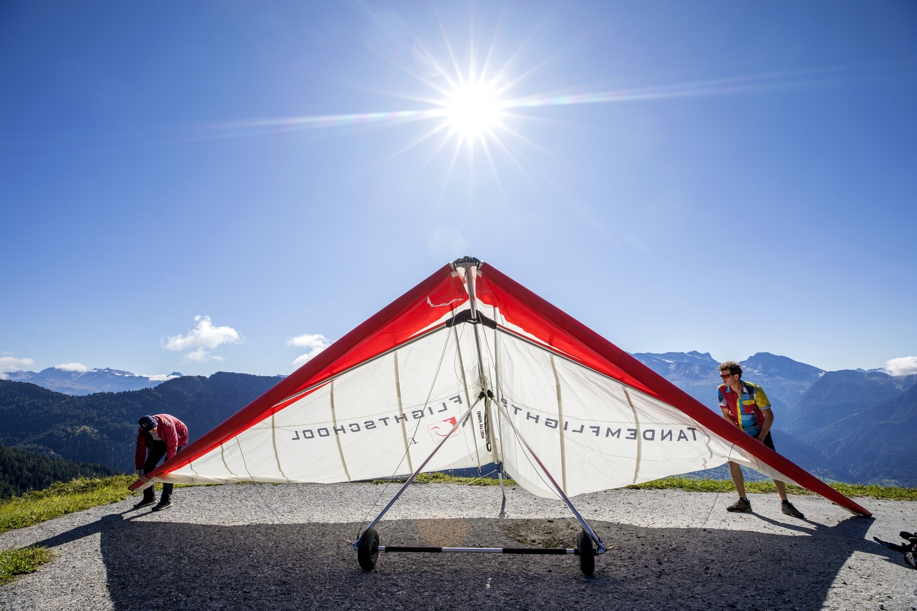 Delta Tandemflug Oberwallis