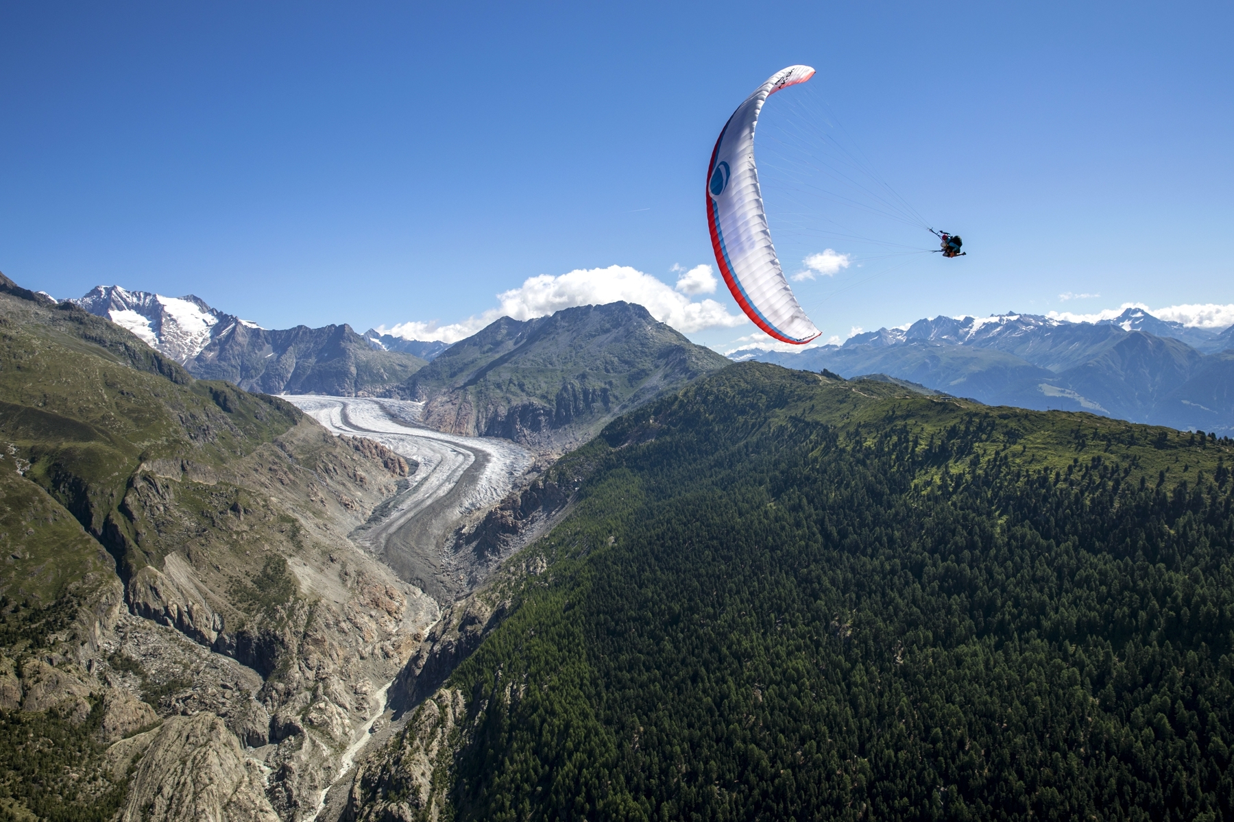 Gleitschirm Tandemflug Belalp
